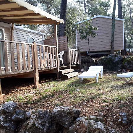 Mobil Home Sainte Baume น็องส์-เลส์-แป็งส์ ภายนอก รูปภาพ
